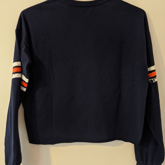 Freshman 1996 Navy striped crop top - Picture 3 of 5